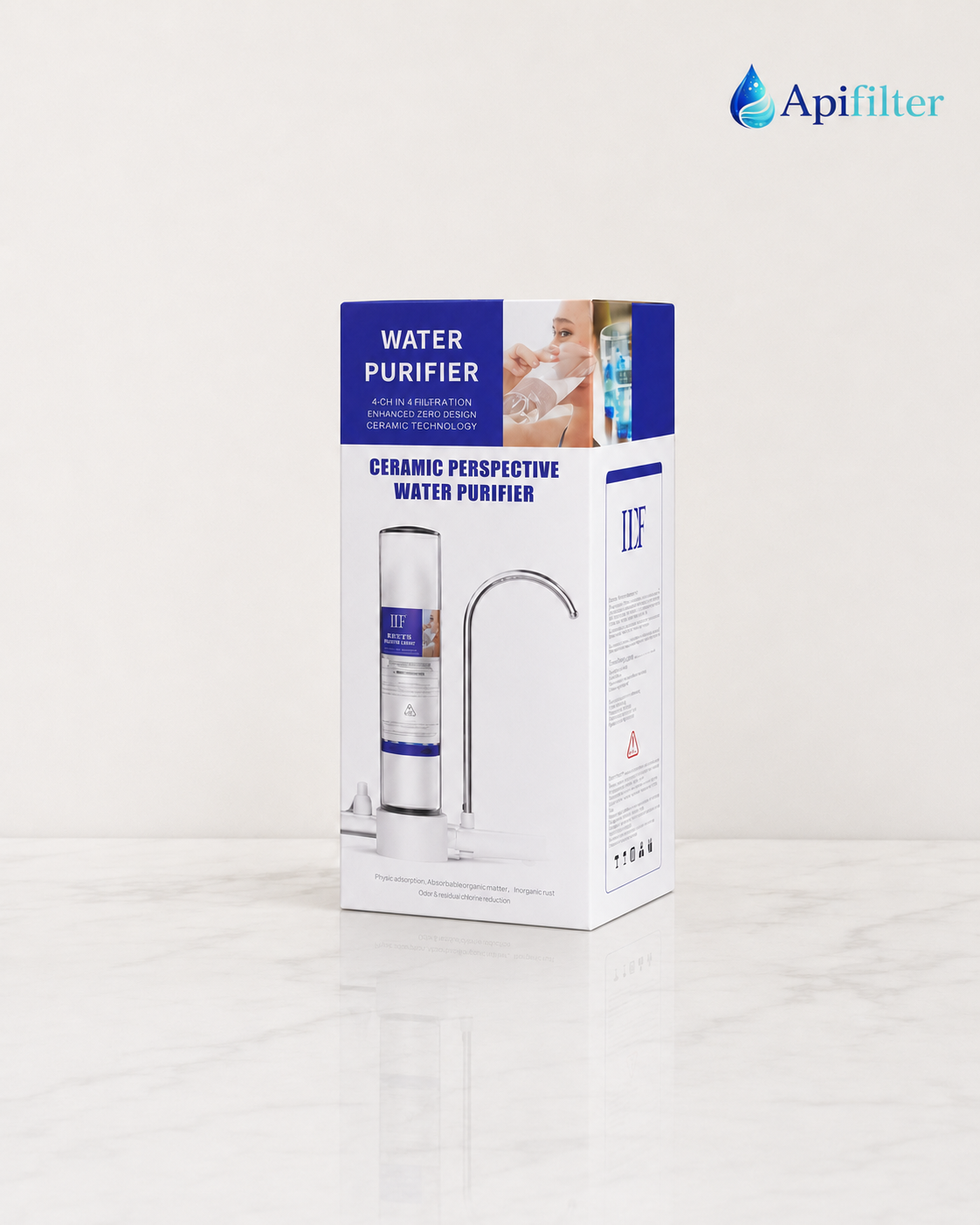 Filtro de Agua Manual de Cerámica para Mesa