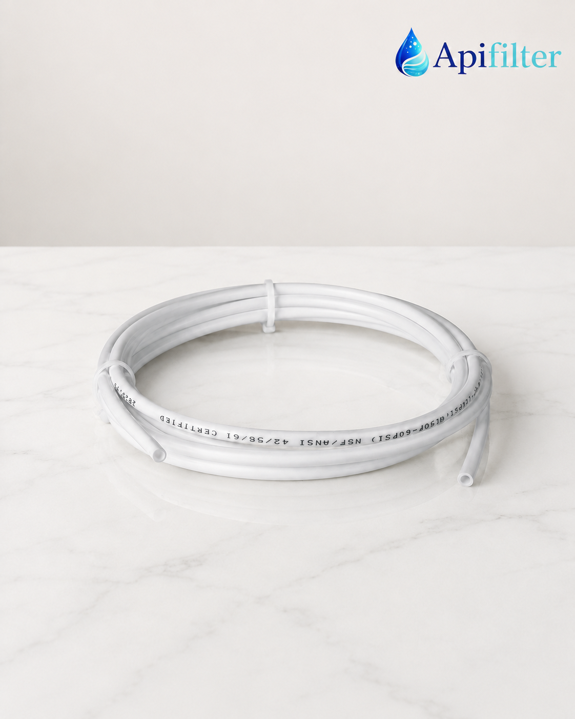 Tubing 1/4 blanco