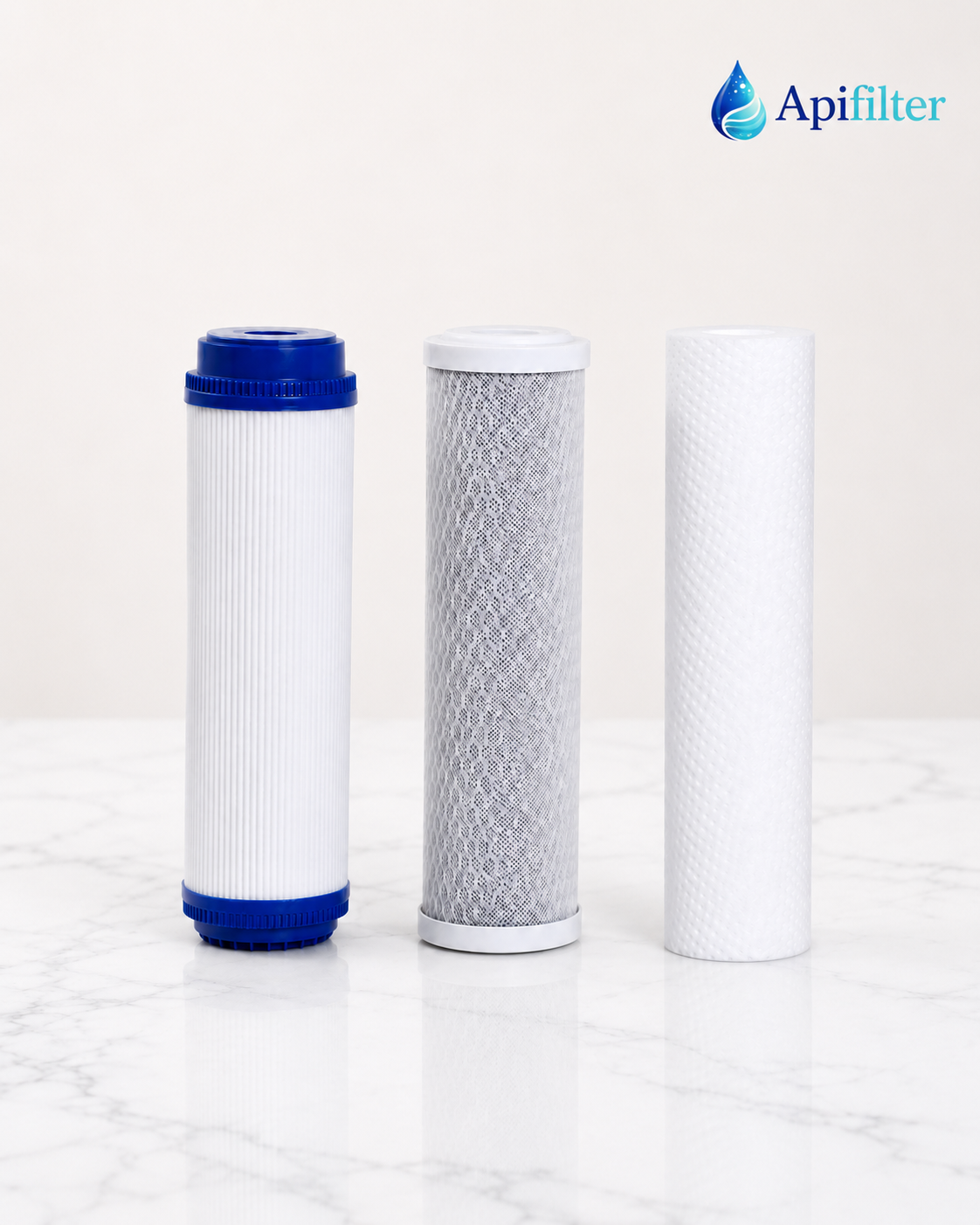 Pack 3 Filtros Osmosis Inversa Pp Gac Cto 2.5 X 10